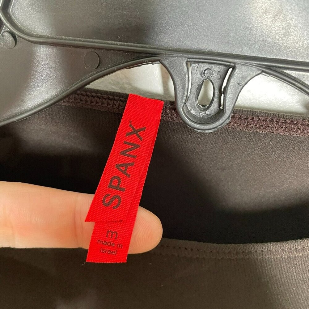 Spanx Brown Bittersweet Control Classic Long Sleeve Top - Picture 6 of 9